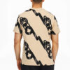 Herr PUMA x PRONOUNCE Unisex Graphic T-shirt Crossover Chain Print Athleisure Casual Sport Kortärmad Khaki
