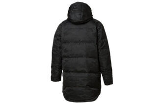 Hoodie Dunjacka Enfärgad Jacka ”Svart”