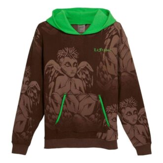Hoops x LAFrance Hoodie ”Brun Grön”