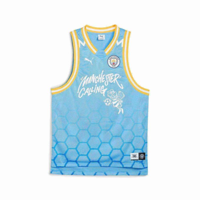 HOOPS x Manchester City herrbaskettröja HOOPS x Manchester City herrbaskettröja
