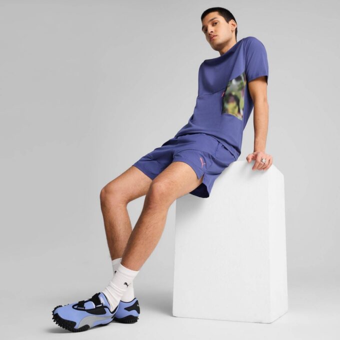 HOOPS x PUMATECH Herr T-shirt med grafisk design HOOPS x PUMATECH Herr T-shirt med grafisk design