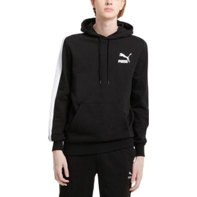 Ikonisk T7 Hoodie ”Svart Vit”