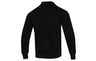 Ikonisk T7 Retro-logotyp Sportjacka med stående krage Svart