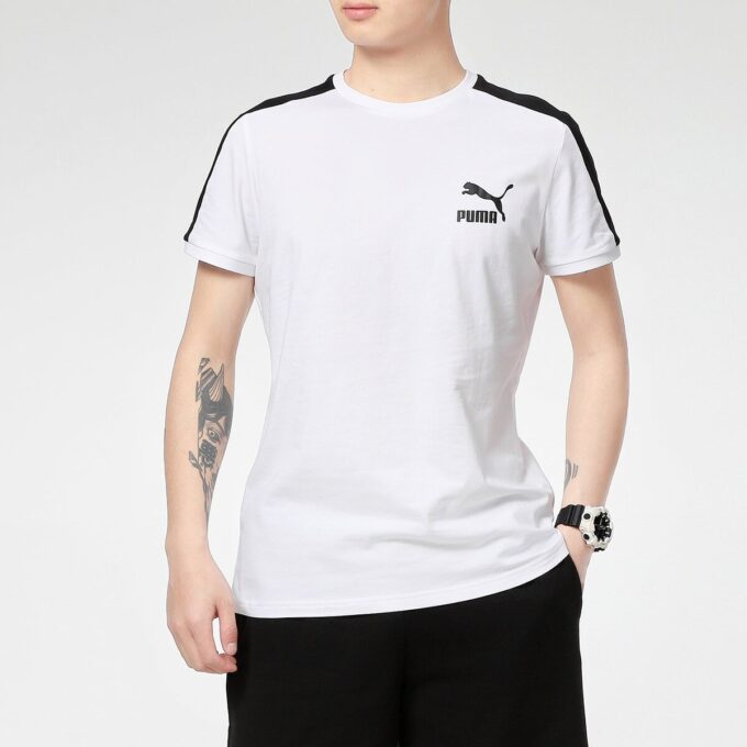 Ikonisk T7 T-shirt ”Vit Svart”