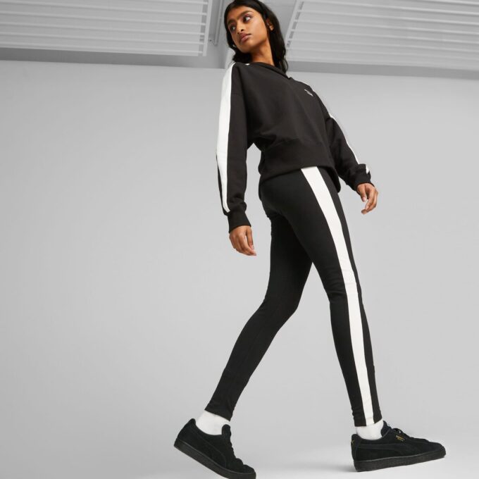 Ikoniska T7-leggings med mellanhög midja för kvinnor