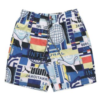 Internationella AOP-korta shorts ”Multicolor”