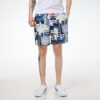 Internationella AOP-korta shorts ”Multicolor”