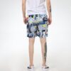 Internationella AOP-korta shorts ”Multicolor”