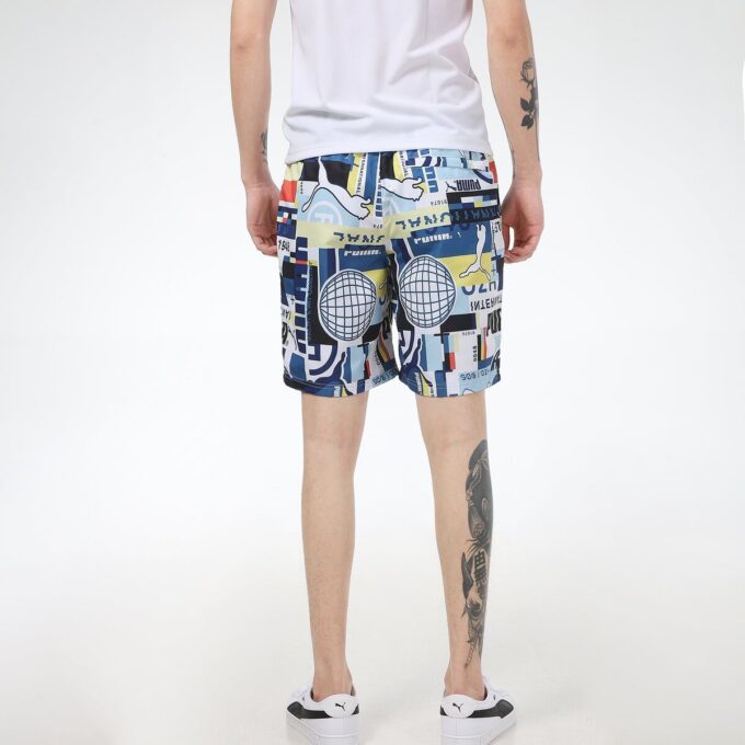 Internationella AOP-korta shorts ”Multicolor”