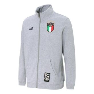 Italien FIGC PUMA Ftbl Culture Jacka ”Grå”