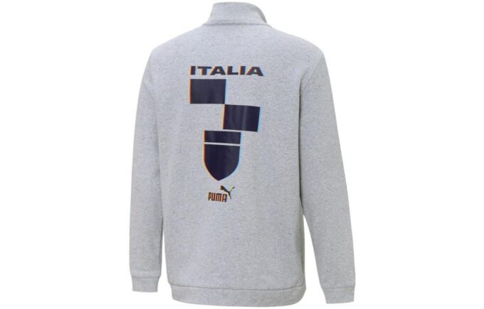 Italien FIGC PUMA Ftbl Culture Jacka ”Grå”
