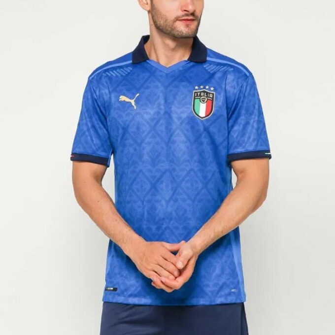 Italien Hemmatchtröja 2020 2021 ”Blå”