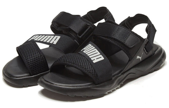 Js Trali Sandal Sandaler Svart Unisex