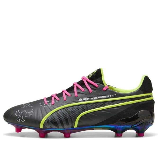 King Ultimate FG/AG ”KidSuper Black Electric Lime”