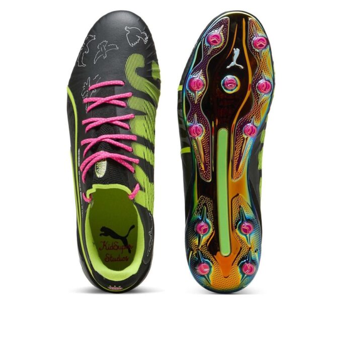 King Ultimate FG/AG ”KidSuper Black Electric Lime”