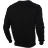 Klassiker Tryckt Fleece Tröja Herr Svart/Guld