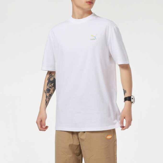 Klassisk Logo T-shirt ”Vit”