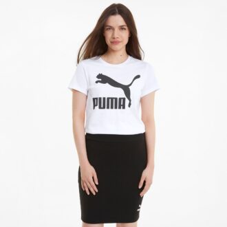 Klassisk logotyp T-shirt för kvinnor
