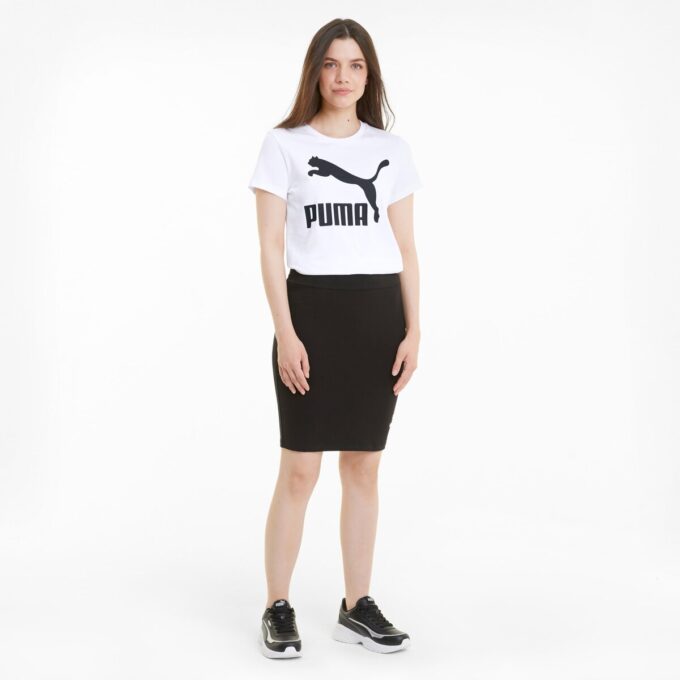 Klassisk logotyp T-shirt för kvinnor Klassisk logotyp T-shirt för kvinnor