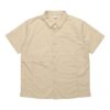 Klassisk överdimensionerad kortärmad pikétröja ”Beige”