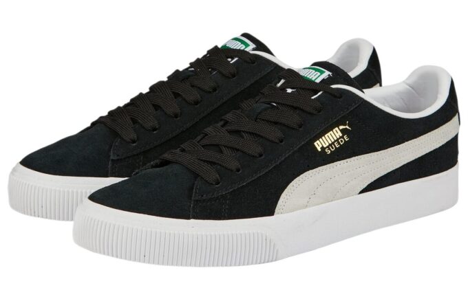 Klassiska mockasneakers ”Svartvit”