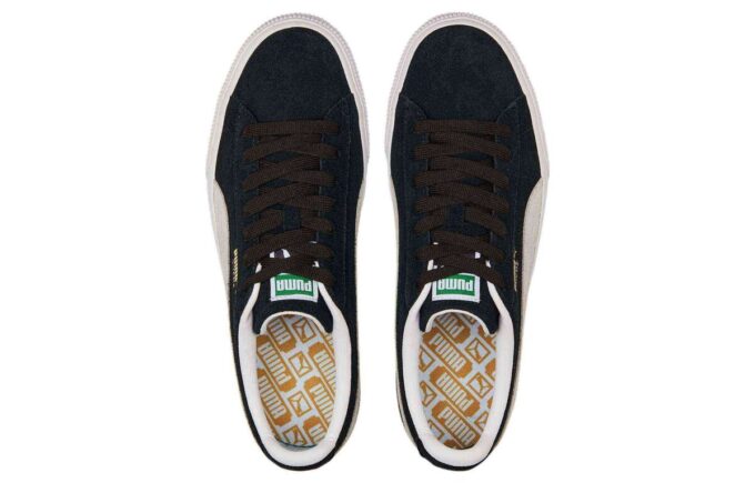 Klassiska mockasneakers ”Svartvit”