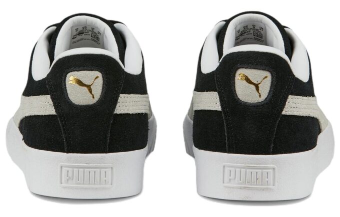 Klassiska mockasneakers ”Svartvit”