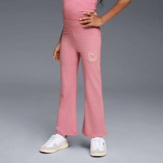 Klasspaket Stora Barnleggings med Hög Midja och Utsvängda