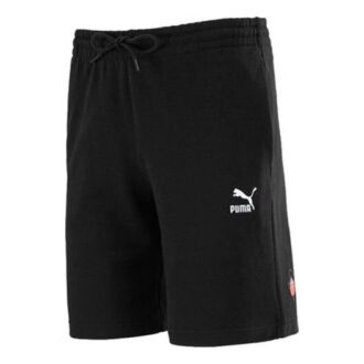 Klubbshorts Broderad Logotyp Casual Sport Svart