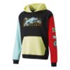 Kombinera Hoodie Sweatshirt ”Svart Gul Röd Blå”