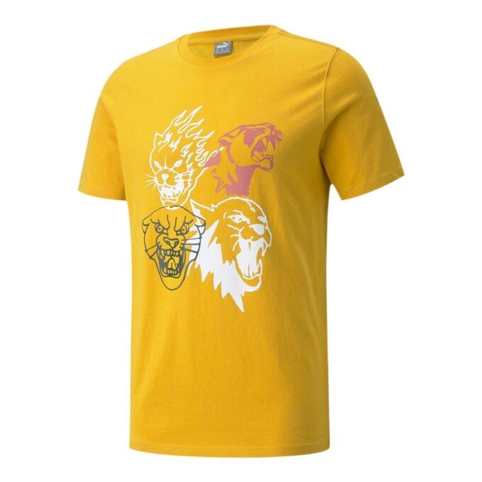 Kortärmad T-shirt för fjärde kvartalet ”Gul”
