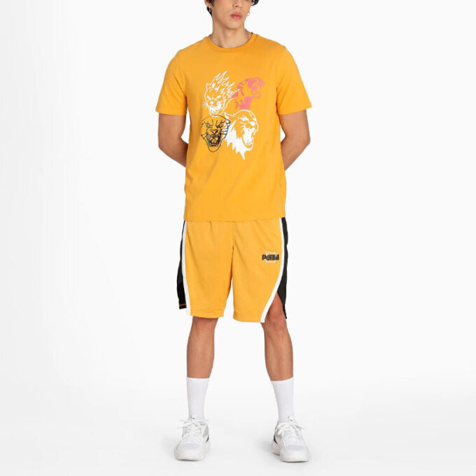Kortärmad T-shirt för fjärde kvartalet ”Gul”