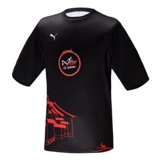 KS Gaming T-shirt ”Svart Röd Vit”