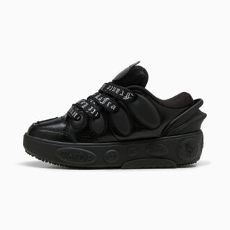 LaFrancé Written in Chrome stora barnsneakers