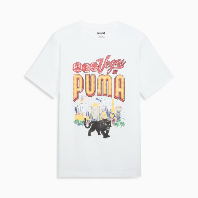 Las Vegas Billboards Herr T-shirt med grafisk design Las Vegas Billboards Herr T-shirt med grafisk design