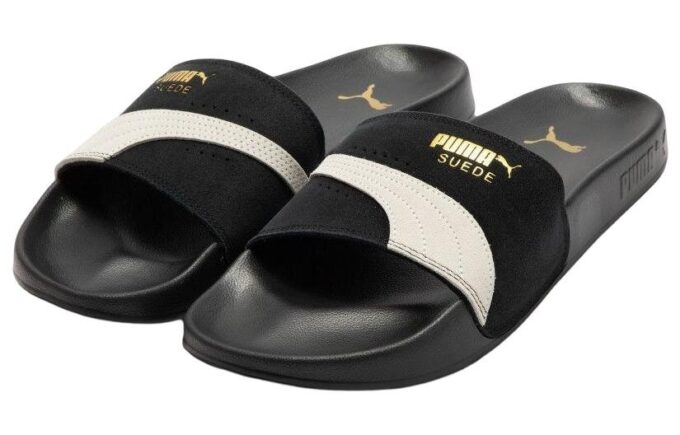 Lead Cat 2.0 Mocka OG Slides ”Svart Vit”