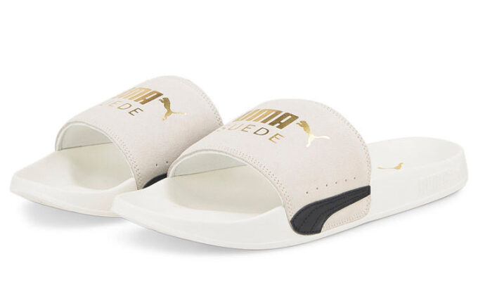 Lead Cat 2.0 Suede Classic Slides ”Marshmallow”