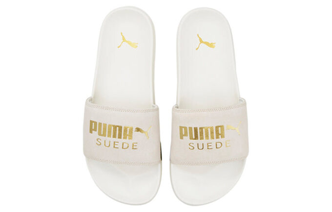 Lead Cat 2.0 Suede Classic Slides ”Marshmallow”