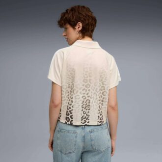 Leopard Luxe Damtröja med djurtryck
