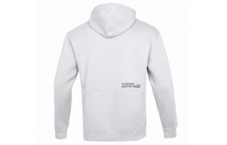 Liten Logo Avslappnad Logo Hoodie ”Grå”