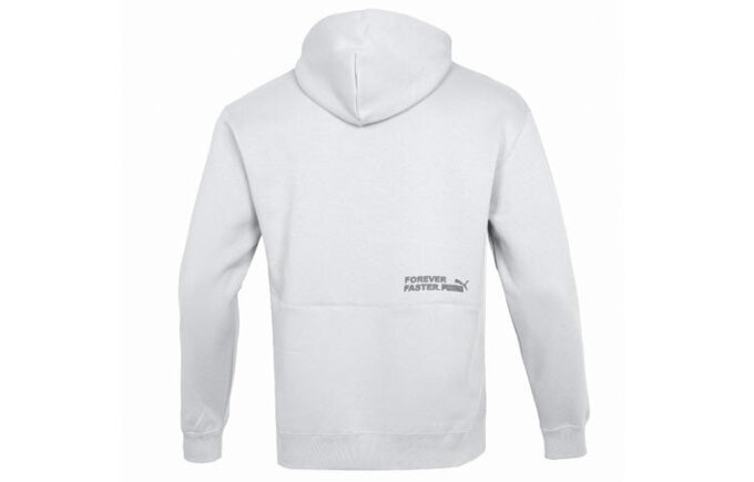 Liten Logo Avslappnad Logo Hoodie ”Grå”