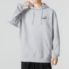 Liten Logo Avslappnad Logo Hoodie ”Grå”