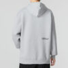 Liten Logo Avslappnad Logo Hoodie ”Grå”