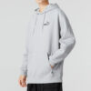 Liten Logo Avslappnad Logo Hoodie ”Grå”