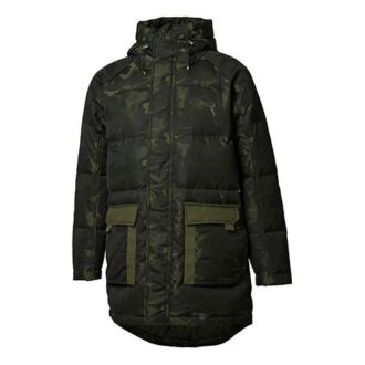 Långärmad jacka med huva ”Grön”
