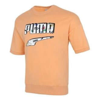 Logo Essentials T-shirt ”Orange Vit”