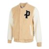 Logo Sherpa Baseballjacka ”Beige”