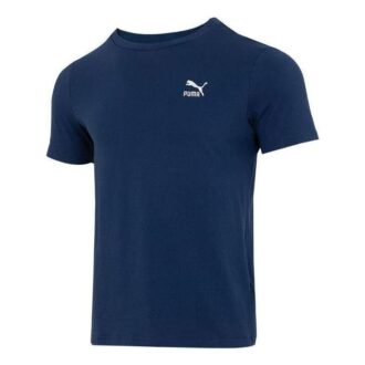 Logotyp Sport T-shirt ”Marinblå”
