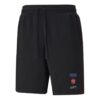 Löpträning Splicing Stickade Sportshorts Svarta