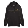 Luxe Crew Broderad Logo Sporthoodie ”Svart”